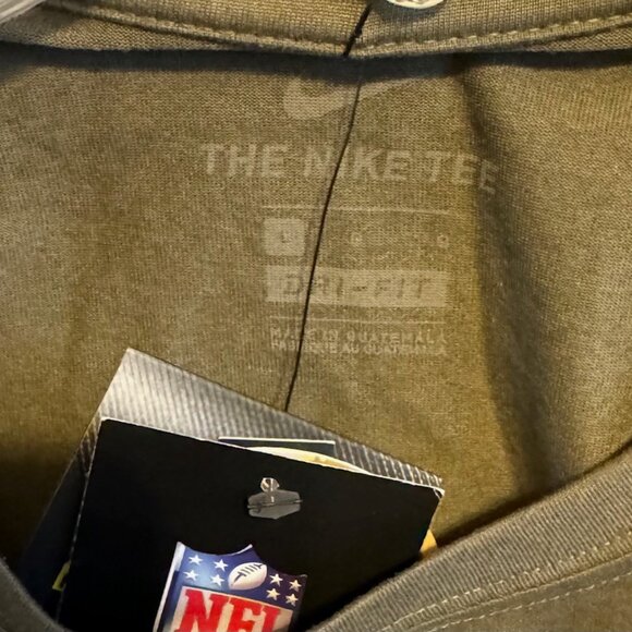 Brand new w/Tags Nike Las Vegas Raiders Salute to Service Dri-Fit T-shirt L - Picture 4 of 6